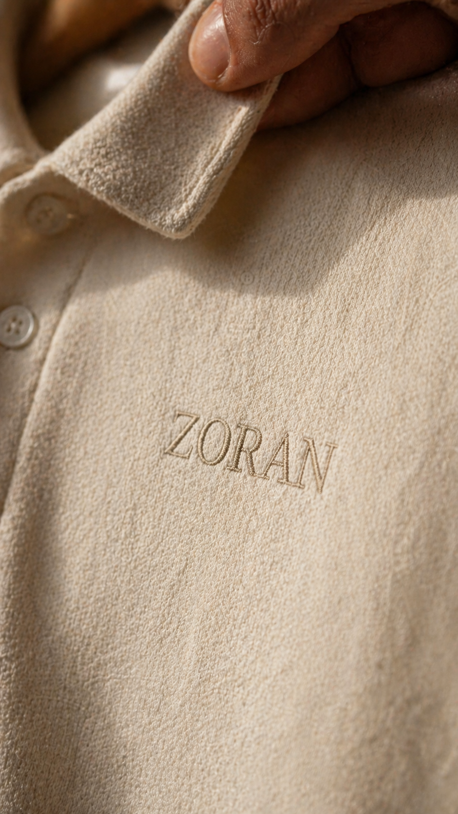 Polo Anfa — Cream