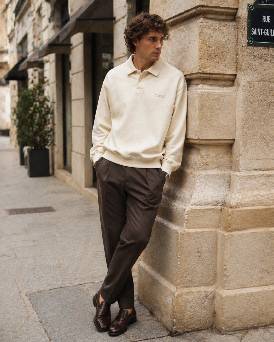 Polo Anfa — Cream
